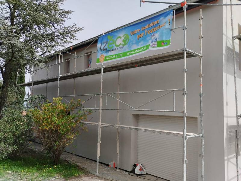 Remboursement pour isoler les murs extérieurs d'une maison à Bourg St Andéol 07700